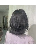 透明感グレー