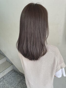 キャンバス バイ ネオリーブ 横浜西口(Canvas by neo.) 重く見えない透明感ショコラブラウン☆ブリーチなし