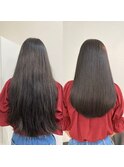 美髪ヘアエステ　髪質改善