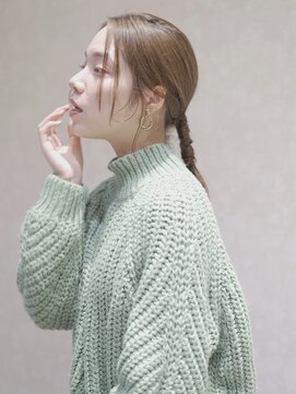 ティファ 銀座(Tiffa) ストレートポニーテールアレンジ