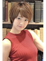 クレドガーデン 綾瀬店(CRED GARDEN) 20代30代40代大人可愛いスッキリひし形小顔ショート#綾瀬