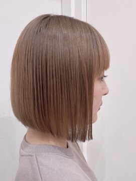 ハイプ(hipe) 丸みが可愛い前下がりボブ◎