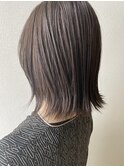 アッシュグレージュ/外ハネボブ