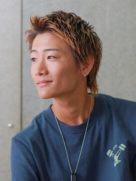 にもう メンズショート　スパイキーヘア