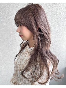 ブランシュ バイ アルティナ(Blanche by artina) ゆる巻きロング__シアーグレージュ_ショコラベージュ1