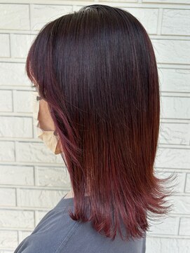 アンジュ 篠ノ井店(ange) 10代20代30代40代　レッドカラー