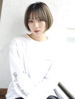 バース(BIRTH)&nbsp;天神【BIRTH】くびレイヤー×丸みショート×ことりベージュ　2