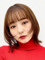 アイトーキョーエス 渋谷(AI TOKYO S)&nbsp;斜めバング/シルキーベージュ/ブラントカット[渋谷駅]