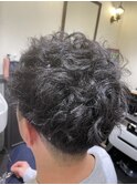メンズショート×スパイラル