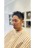 アップバングショート