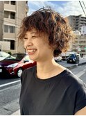 プードルパーマ__くるくるパーマ__ショートパーマ__カーリーヘア