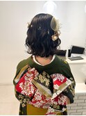 耳かけヘアセット