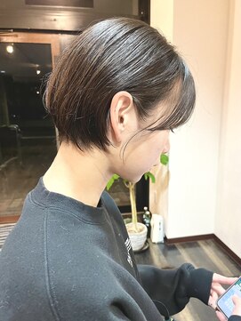 ヘアスペース クレール(hair space clair) 【clair清水恭平】30代40代襟足改善ショートカット/似合わせ