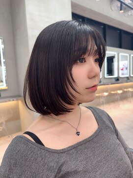 ロンドミラー 博多店(Lond Mirror) イメチェンヘアスタイル/外ハネボブ/美髪のススメ/ワイドバング