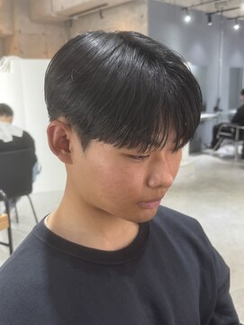 ハイプ(HYPE) ニュアンスパーマ/曲がる縮毛矯正/メンズサロン/メンズ/眉毛