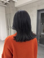 ヘアスペース リズム グリーン(Hair space Rizm green)&nbsp;透明感ブルーブラック