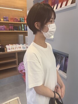スイヘアデザイン 久留米(suii.. hair design) 丸みショート/久留米/NOBU