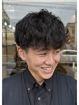 メンズギフト(men's GIFT)&nbsp;シャドウパーママッシュツーブロック刈り上げ