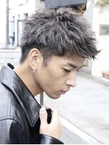 エリマ 横浜西口(elima) 横浜西口スパイキーショートスペインカールビジネスショート20代