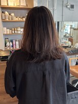 ライツ オオサカ(Litze osaka) ミディアム×レイヤー《ひえだかれん》