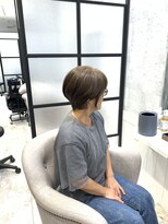 イーズ バイ インス(Yeeee.s by INCE)&nbsp;白髪ぼかし/白髪改善カラー/ショート/透明感カラー/脱白髪染め