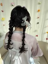 ヘアセット専門サロン by OKINAWA WATABE WEDDING 那覇店 編みおろし