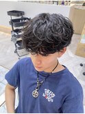 シャドウパーマ/波巻きパーマ/フェザーパーマ/メンズ/立川