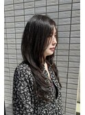 前髪なしのシャギーウルフ◎