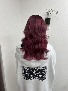 リングバイモアムー(Ring by Moremuu) <Hazuki>   カシスレッド