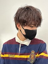 エルマーク 梅田(L-MARK) ツイストスパイラル/メンズ/学割/アップバング/センターパート