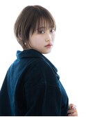 イノアカラー 小顔ショート 顔まわり似合わせ レイヤーカット