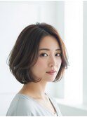 透明感ボブ