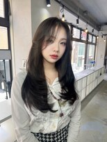 ザシェノンウメダ(THA CHAINON UMEDA) イメチェン/ピンクベージュ/アンブレラカラー/前髪/心斎橋