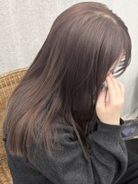 シベルバレー 横浜(sibell) ロングレイヤーカット顔周りレイヤーウルフハッシュカット韓国
