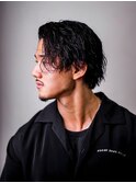 men'shair/波巻きツイストスパイラル/ニュアンスパーマ