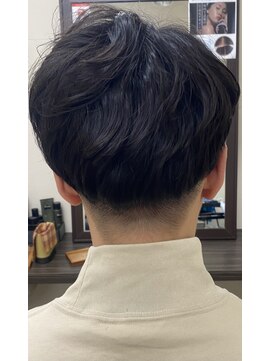 バームヘア(balm hair) 20代30代40代メンズ刈り上げマッシュ