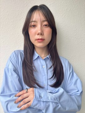 カバーヘアアンドスパ ブリス 浦和(COVER HAIR&SPA bliss) ハイレイヤーカット小顔ストレートロングp浦和