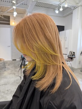 ソア(soa.) デザインカラー×レイヤーカット大人世代30代