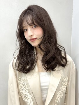 フィルムス 渋谷(FILMS) ダークパープル/くびれミディ/顔周りレイヤー/くびれレイヤー
