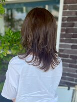 アズグロウ エクラ(AS GROW 'eclat) ミニウルフくびれナチュラルレイヤー