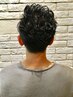 【メンズ限定】　冷やしクールヘッドスパ［15分］＋カット＋眉カット