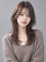 トリニティ(trinity)&nbsp;ブリーチ×髪質改善ココアブラウン ウルフレイヤーカット 豊見城