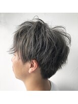 テクライズ 豊橋店(TECHRISE)&nbsp;メンズ×マッシュ×ハイトーン×グレージュ