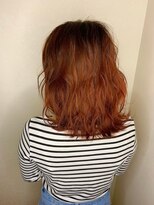 フロート 小阪店(float) チェリーレッド_耳かけ,毛先パーマ,イメチェン