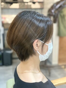 ヘアーデザイン ジュモク(Hair Design Jumoku) 耳掛けショートボブ