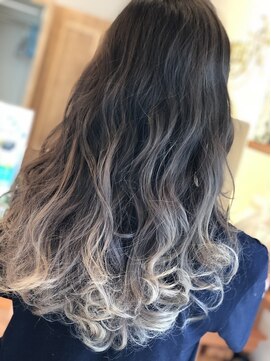 リアン 上尾店(Rien) マロンベージュ/Aラインボブ/かきあげバング[上尾/上尾駅]