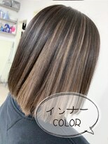 リシャルム 新保店(Re charme)&nbsp;インナーカラー×ブラック×ベージュ