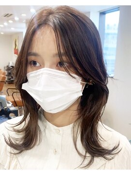 ノラキチジョウジ(NORA KICHIJOJI) #レイヤーカット#韓国ヘア#くびれヘア#ウルフカット