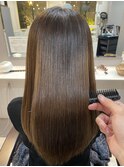 髪質改善＋ベージュ＋似合わせカット［東大阪/長瀬/八尾/布施］