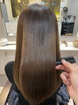 チャップ バイ レオネ(chap by Leone)&nbsp;髪質改善＋ベージュ＋似合わせカット［東大阪/長瀬/八尾/布施］